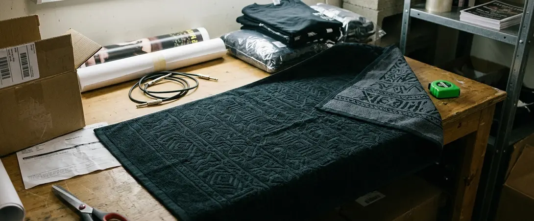 Image showing jacquard_towel
